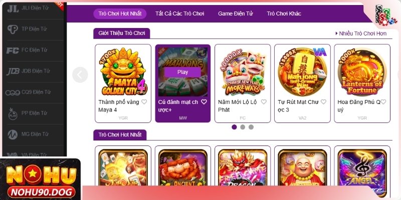 Các dạng slot game nổi bật nhất